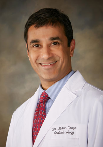 Meet Dr. Milan R.Genge, an ophthalmologist with Medical Eye Associates, Complete Vision Care in Wilson and Rocky Mount, NC