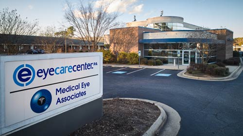 Rocky Mount office of Medical Eye Associates, Eastern North Carolina Ophthalmology